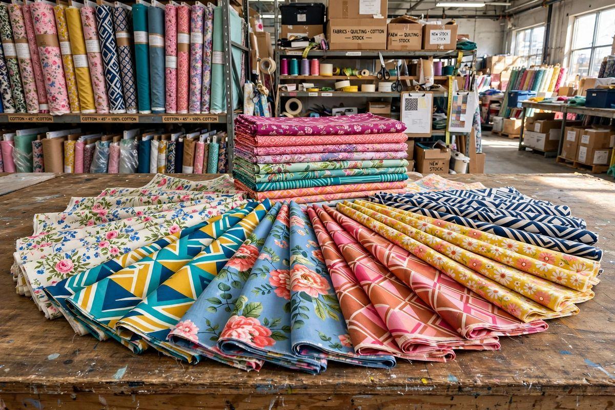 Deadstock cotton print fabric